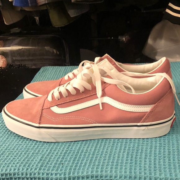Vans Pink And White Old School “Foxglove” Classic Sneakers - Picture 1 of 6